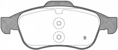 OPEN PARTS bpa124812 -